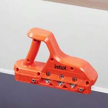 Imbot Edge 倒角刨 木工手刨 邊緣角度切割 易於使用,裝飾用優良工具,可更換刀片套件 - 45°/60° 斜角木工裝飾必備工具 創意工作效率工具 - 內含45°+60°切角配件+10片刀片 - 查看 2