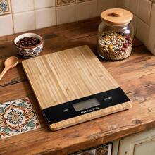 Kitchen Scales - Coffee Brown - View 1