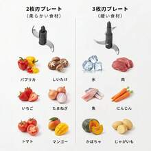 コードレスフードプロセッサー 1台5役 刻む・潰す・混ぜる・砕く・練る ハイパワーモーター搭載 氷も粉砕可能 2枚刃プレート 16本バッフル ガラスボウル 水洗いOK 下ごしらえ 離乳食 スムージー 家庭用 男女兼用 父の日 母の日 ギフトプレゼント - ホワイト - チェックする 7