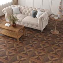 Vinyl Flooring - Dark Brown - View 3