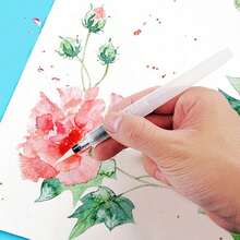 6pcs/Set Refillable Watercolor Ink Pens, Suitable For Watercolor Calligraphy, Painting, Illustration, Office Stationery - Sets - View 4