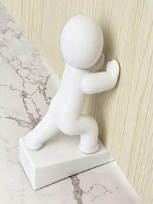 Funny Kung Fu Character Door Stopper, Wall And Floor Protector, Easy Installation, Suitable For Pets, Home And Office, Stable Lightweight Durable Cute Door Wedge - Multicolor - View 9