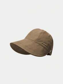 1Pc Sun Hat Women Baseball Cap Wide Brim Cycling Cap Bucket Hat Fashion Accessory For Outdoor&Daily Casual Wear(Random Adjustable Buckle Direction) - Multicolor - View 12