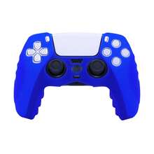 適用於 PlayStation 5，1件遊戲控制器矽膠保護殼 + 4件搖桿帽套組，防塵、防刮、防滑，提升遊戲操控手感 - 查看 16