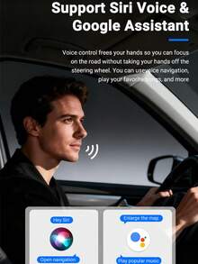 XUDA 2026 新款 2 合 1 無線車載智能盒，CarPlay 與 Android Auto Mini 轉接器，CarPlay 轉換器，快速自動連接，無延遲，小巧優雅智能盒，有線轉無線，時尚便攜，附 USB/USB-C 接口 - C - 查看 8