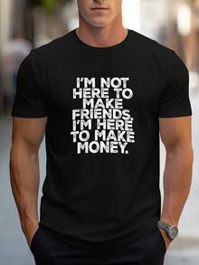 Men T-Shirts - Black - View 1