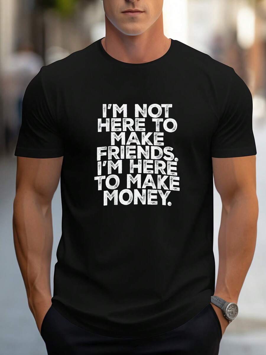Men T-Shirts - Black - View 1