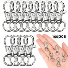 32mm Rotating Lobster Clasp Metal Key Ring Hook Clip, Suitable For Key Ring Making, DIY Crafts, Pet Collars - Lobster Claw Keychain - View 20