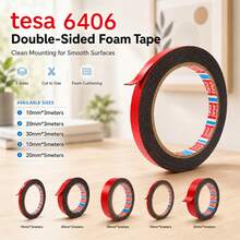 Tesa Protable Double Sided PET Tape High Adhesion Strong Thin Polyester For Industrial Electronics Splicing Mounting Fixing - 10mm X 5m - View 2