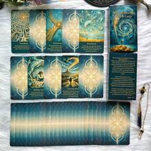 Kartu Oracle Ruang & Arah, 54 Kartu Orisinal untuk Pembacaan Harian, Pecinta Tarot, Ramah untuk Pemula, 14+ - MultiWarna - View 6