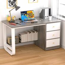 Desk And Drawer Storage - Black - View 1