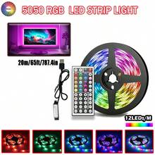 Acosh Neon 臥室 LED 燈條,3.28英尺(1 捲)至 98.42英尺(2 捲)RGB LED 燈條,附 44 鍵紅外線遙控器,5V USB LED 燈條,背膠式,可調色,臥室與派對裝飾 - RGB - 查看 13