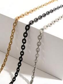 Minimalist Versatile Metal Replacement Bag Chain For Crossbody Bags & Handbags, DIY Bag Strap Accessory - Gold - View 4