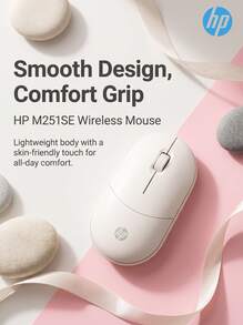 HP 輕量無線滑鼠，便捷電池設計，2.4G抗干擾傳輸，適合長期辦公與行動辦公使用 M251SE - 查看 1