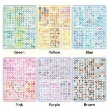 36 Sheets(6 Pack)Colorful Alphabet Letter Stickers, Self Adhesive, Paper, For Scrapbooking Decorative DIY Crafts - 36 Sheets - View 4