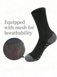 Bequeme Herren-Tennis-Sportsocken, geeignet für Outdoor und tägliche Nutzung, ganzjährig; schnelltrocknende Sportsocken, dick und hautfreundlich, Unisex-Freizeitsocken, niedliche Damensocken; geeignet für Frühling/Herbst und Herbst/Winter, atmungsaktives Mesh-Design, feuchtigkeitsableitend, saugfähig und weich; geeignet für verschiedene Urlaubsoutfits, Sport, Lässig, Business und tägliche Szenarien, ganzjährig tragbar - Verschiedenfarbig - Übersicht 3