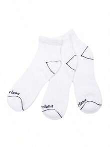 Timberland Unisex Crew Socks Daily Outdoor Comfortable Soft Fit Sports Casual Socks A2PU2100 - White - View 7