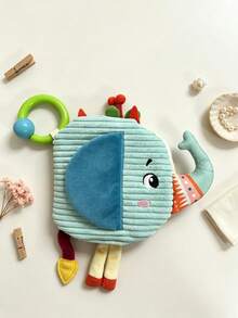 1 buah Buku Kain Kartun 3D, Unisex, Kertas Bersuara Terintegrasi, Suara Cicitan BB dan Lonceng, Cocok untuk Pendidikan Dini Bayi, Hadiah untuk Bayi Baru Lahir - MultiWarna - View 7