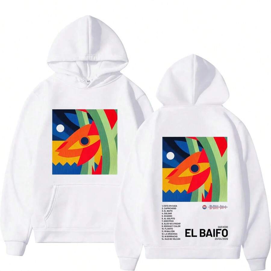 Men Hoodies - White - View 1