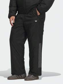 Adidas Originals Men's Casual Striped Colorblock Pocket Sports Long Pants For Daily Wear - Black - View 1