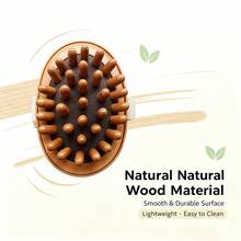 Brush Airbag Full Body Universal Essential Oil Massage Abdominal Brush Weight Loss Brush Comb Fat Reduction Resin Massager - Multicolor - View 8