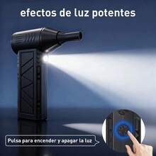 Kit Soplador de Aire Utieer 15 en 1 para Limpieza de PC, Teclado, Coche y Hogar con 130K RPM y LED - A - Ver 7