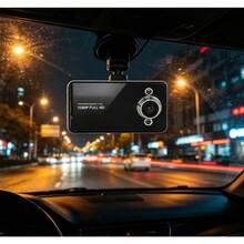 Para conductores casual diseño compacto para auto particular cámara dashcam grabadora vehicular 1080p visión nocturna - A - Ver 4