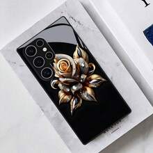 [24h Shipping From DE/FR/ES]Apple 11-17  21 -26 Ultra Phone Case - High-End Pink Texture Print Phone Case For  Galaxy A04S/A05S/A06/A07/A10/A11/A12/A13/A14/A15/A16/A17/A20S/A21S/A22S/A23/A24/A25/A26/A30S/A31/A32/A33/A34/A35/A36/A42/A50S/A51/A52/A52S/A53/A54/A55, Tempered Glass Anti-Drop Protection - 1 Piece Of Picture Color - View 6