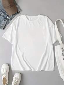 Women T-Shirts - 白色 - 查看 6