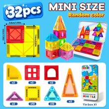 Mini Magnetic Blocks Kids Building Toys, Magnetic Toys, Colorful Magnetic Building Blocks For Children, Educational Magnet Toy Set Creativity Toy Gift For Kids Boys Girls, Random Colors(Suitable For Ages 3+) - Multicolor - View 13