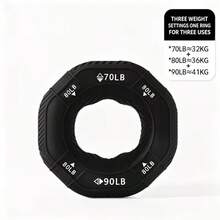 Hexagonal Silicone Grip Ring – Massage & Finger Strength Trainer – Professional Muscle-Strengthening Fitness Equipment For Men – Multifunctional Hand & Wrist Exerciser – Gym Training Hand Gripper (Available In Three Resistance Levels) - A - View 12