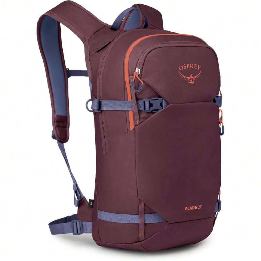 Osprey Glade - Ski And Snowboard Hydration Backpack - Cold-Weather Winter - 2.5L Water Reservoir And Insulated Harness,45824824 - Burgundy - View 1