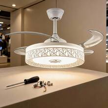 Universal Standard Lamp Accessories For Home, Shops, And Patios - White - View 3