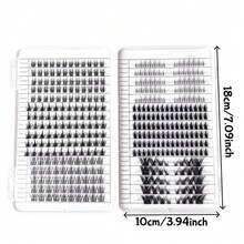 LIMEIKAI 448 Pcs Large Capacity Mixed Lash Clusters Handmade Cat Eye Baby Eye Lashes Natural Look For Makeup Extension - View 3