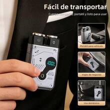 Men's Automatic Shaver With LCD Digital Display, Fully Washable, Compact And Portable. - Green - View 7