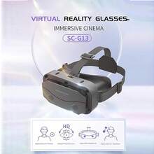 Gafas de realidad virtual YIYI, compatibles con smartphones con pantallas de 4.7-7.2 pulgadas y teléfonos Android - Gafas de realidad virtual universales - Nuevas gafas 3D suaves y cómodas con control de gafas de RV - Multicolor - Ver 7