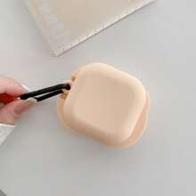 Funny Quirky Elastic Butt Pendant Earphone Case Compatible With Samsung Buds4/4Pro Fashion Creative Earphone Shell/Minimalist Earphone Shell/ Earphone Sleeve/ Earphone Case - Apricot - View 10