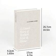 2/3件北歐風仿真裝飾書,軟裝樣板房展示道具,網紅拍照背景書,極簡INS桌面裝飾擺件,居家軟裝搭配道具書 - 裝飾書 - 查看 9