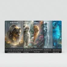 YFOPEN Nature Element Spiritual Oracle Cards Deck, Dreamy Magical Forest Scenes Printed On Each Card With Inspirational Healing Affirmations, Antique Tree Pattern Printed Outer Box, Durable Smooth Paper For Daily Emotional Healing Practice - Multicolor - View 6
