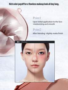 Little Ondine Stik makeup serbaguna C08, ringan dan melembapkan, cerah dan alami, warna tahan lama, mudah diaplikasikan, portabel dan mudah digunakan. Dapat digunakan sebagai perona pipi, eyeshadow, dan lipstik untuk menciptakan tampilan makeup yang segar. 4 gram/0,14 ons - #C08 - View 3