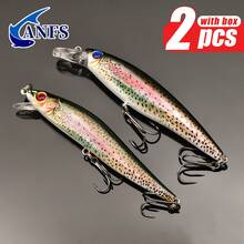 ANFS 2pcs Fishing Lure Assorted Pattern, Realistic Fishing Bait For Freshwater Saltwater Fishing - Multicolor - View 5