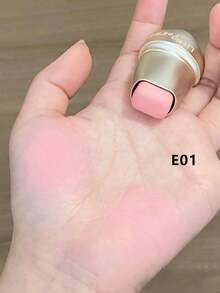Little Ondine 多用途彩妝棒 E01，輕盈水潤，明亮自然，持久顯色，易於塗抹，方便攜帶，可用作腮紅、眼影、唇膏，打造清新妝容，4克/0.14盎司 - #E01 - 查看 3