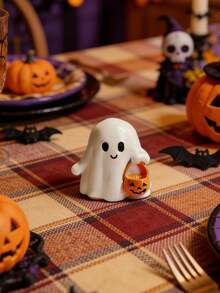 1pc Halloween Ghost Desktop Decor Accessory, Ghost Desktop Ornament, Ghost Scenery Material, Halloween Theme Handmade Decoration And Accessory, Suitable For Home Decor And Holiday Party Arrangement (Not A Children's Toy) - Multi-color - View 7