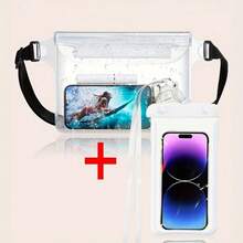 Floating Waterproof Phone Bag, Touchscreen Phone Waist Bag, Phone Backpack, Suitable For Swimming, Rafting And Diving, Keeps Phone Dry - Multicolor - View 14