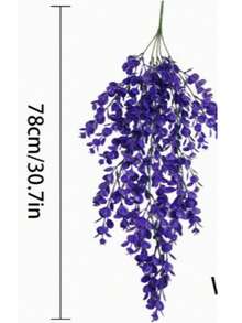 2pcs Mori Style Eucalyptus Hanging Vines, Round Leaves With Natural Drooping Vines, Versatile For Various Decor Scenarios, Highly Adaptable, Suitable For Garden Decoration, Gardening Supplies, Wedding Backdrop, Entryway/Windowsill Arrangement, Fireplace Decor, Autumn Home Soft Furnishing, Creating A Warm And Healing Autumn Atmosphere - Multicolor - View 11