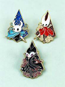 Hollow Knight Game Brooch - Cartoon Enamel Metal Brooch, Suitable For Backpack And Jacket Accessories - Multicolor - View 20