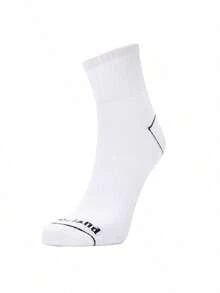 Timberland Unisex Crew Socks Daily Outdoor Comfortable Soft Fit Sports Casual Socks A2PU2100 - White - View 2