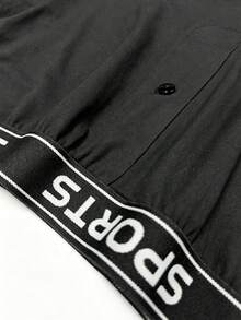 Set Celana Dalam Pria 3 Potong, Kain Poliester Nyaman, Ikat Pinggang Berhuruf, Detail Kancing, Celana Boxer Longgar Elastis, Pakaian Rumahan, Hadiah untuk Pria - MultiWarna - View 6
