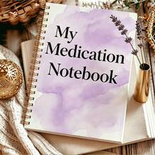 1PC A5 Medical Log: My Medication Notebook, A Practical Medical Tool For Recording Daily Medication And Personal Health Management - M-b - View 4