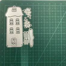 Houses Metal Cutting Dies For Card Making | Embossing Die Cuts Set For DIY Scrapbooking Paper Wedding Album Decor Stencils Supplies Machine Festivals Crafting Templates - MC1477 - View 7